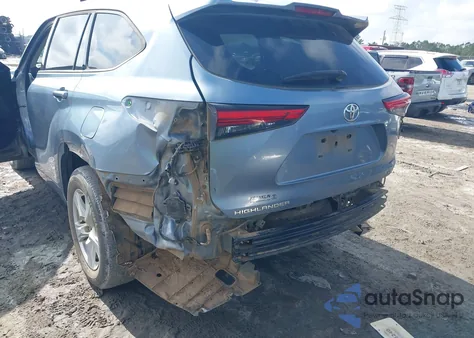 2021 Toyota Highlander Le from USA, damaged, VIN 5TDZZRAH8MS089048